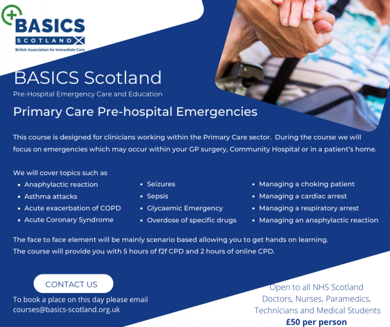 Core Skills Cardiac BASICS Scotland
